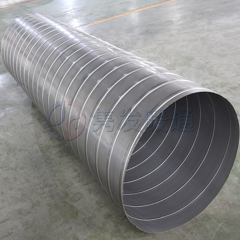 不（bú）鏽鋼螺旋風管